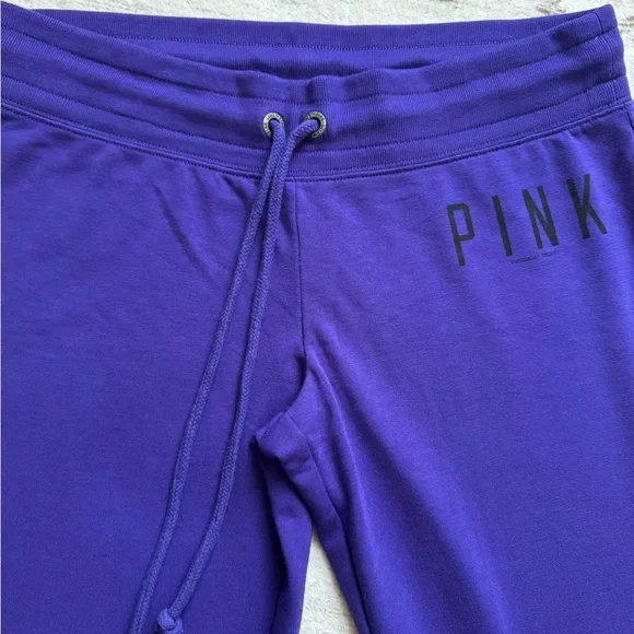 Victoria's Secret PINK Flare Bottom Pants - Charcoal and purple - Picture 3 of 11